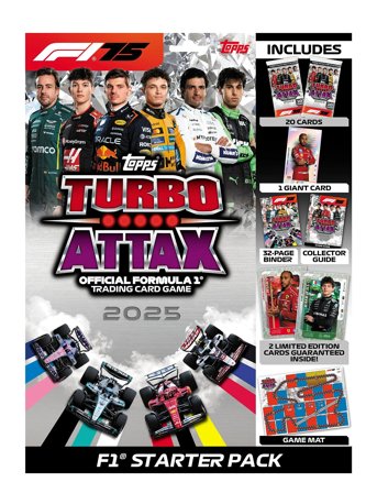 Topps Match Attax | Topps Formula 1 Turbo Attax Starter Pack | ONE SIZE