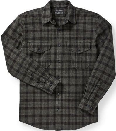 Filson Alaskan Guide Shirt flanellipaita, musta/harmaa