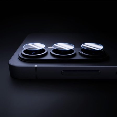 3mk Objektivbeskyttelse Hybrid Glass for kameralinsen på Samsung Galaxy S26+