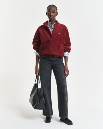 GANT Damen Relaxed Fit Jeans mit geradem Bein (32)