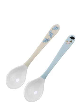 Madicken, Spoons, 2-Pack Home Meal Time Cutlery Monivärinen/Kuvioitu Rätt Start