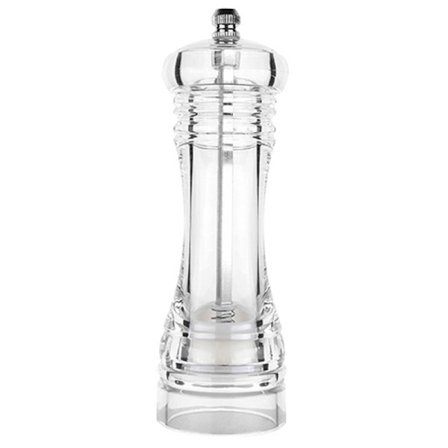 Salt- och pepparkvarn Manuell salt- och pepparmalning Salt- och pepparskakare Akrylkryddflaska 6 tum