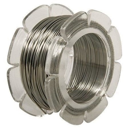 Rustfrit ståltråd - RAYHER HOBBY - Ø 0,5 mm - 10 m - Ideel til modellering - Rustfrit stål