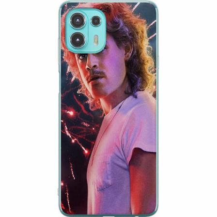 Motorola Edge 20 Lite Mjukt Skal - Stranger Things - Eddie Mun