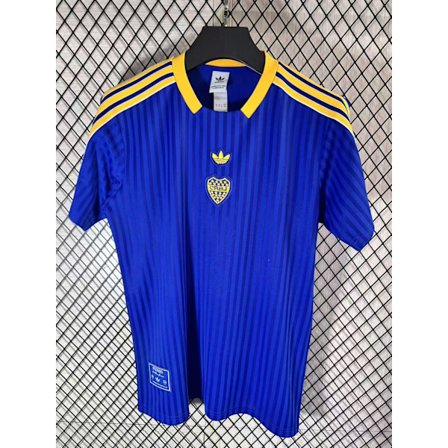 25-26 Boca Juniors Vintage Edition Treningsfotball T-skjorte S-4XL