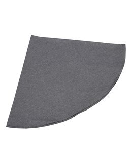 Duk rund Elin ensfarget Chambray Grå