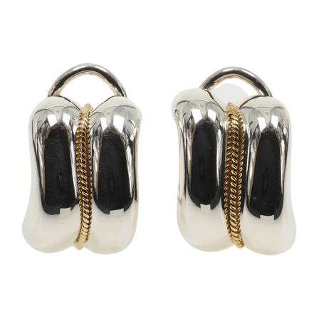 Tiffany & Co. Pre-owned Earrings , Grijs , Dames , Maat: ONE Size