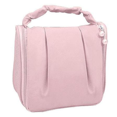 Dragkedja Kosmetisk Väska Vattenavvisande Makeup Väska Resa Kosmetisk Pink