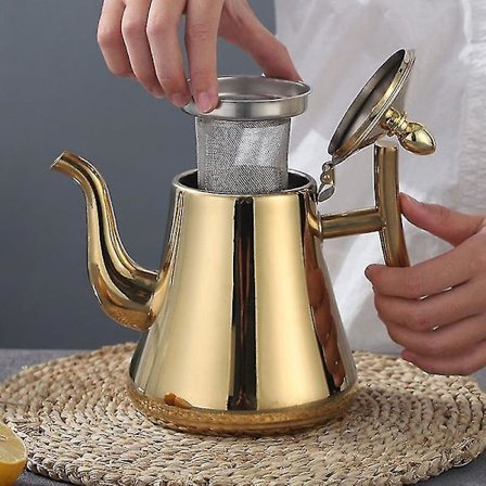 Tyk Rustfrit Stål Tekande Tekande Infuser Kaffe Induktion