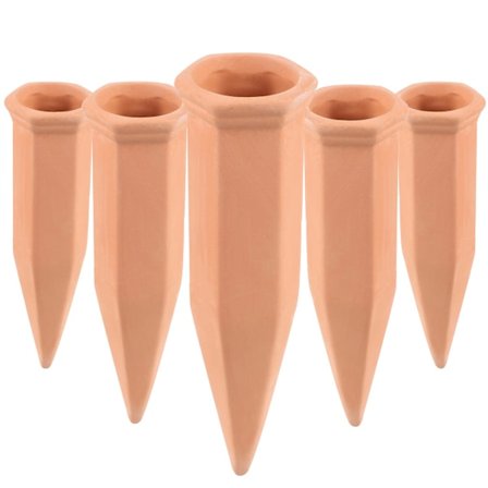 Vandingskegle af ler, automatisk plantevanding, indendørs plantevandingspærer, plantevandingsdispenser, vandingskugle af terracotta