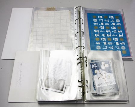 Danmark - Samling af julmärker i 2 ringbind - Postfrisk