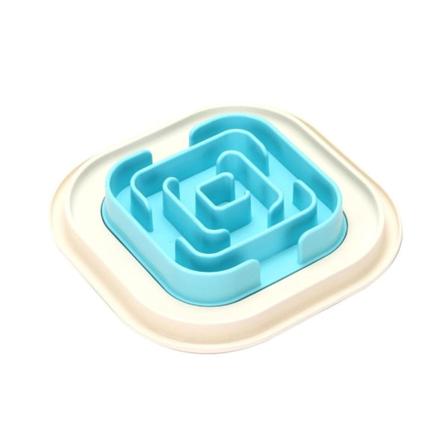 Lemmikkikulho, lemmikkien ruokakulho, koira, luova hidas ruokakulho, anti-sininen KLB