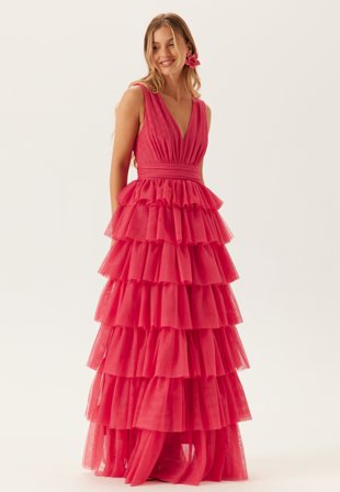 Bubbleroom Occasion Tulle Frill Gown Vaatteet