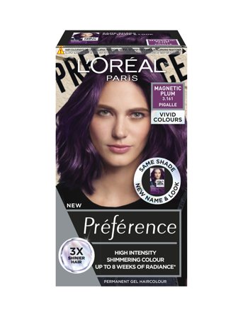 L'Oréal Paris L'oréal Paris Préférence Vivid Colours 3.161 Magnetic Plum - Nude - ONE SIZE