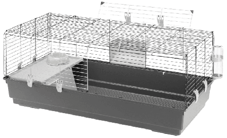 Ferplast - Kanin 120 Mix 118 x 59 x 50 cm - Smådyr - Bur og transport - Kaninbur & marsvinbur - ZOO.no