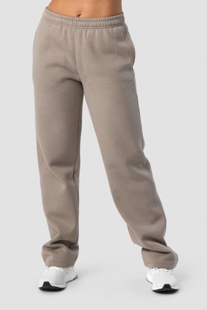 ICANIWILL - Everyday Straight Leg Sweatpants Greige - Hosen - Damen - ICIW