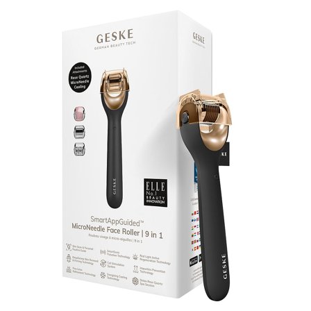 GESKE MicroNeedle Face Roller 9 in 1 Gray, Skincare, Ansigtsbehandling, Skin Roller
