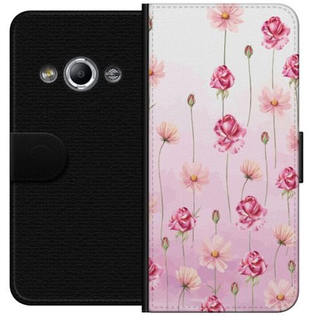 Kompatibel Tegnebogsetui til Samsung Galaxy Xcover 3 Rose Petal Whisper