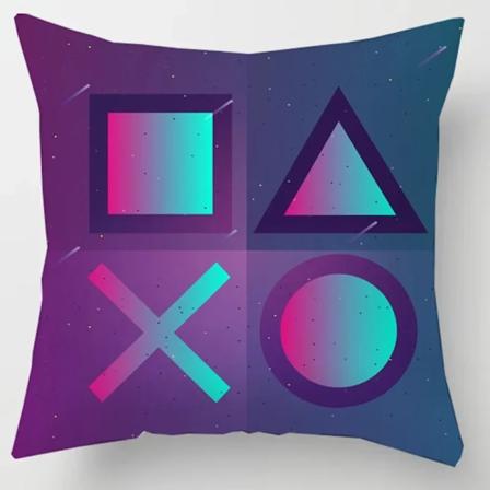 Hem Inredning Tv Spel Fan Style Square Pillowcase Kudde Omslag Anime Ny Design Gamer Grip Tryckt 45X45 Gåva 187 45x45cm