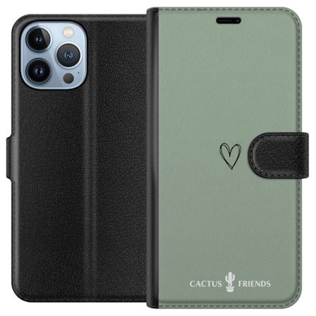 Kompatibel Tegnebogsetui til Apple Apple iPhone 13 Pro Max Cactus and Friends – SageLove