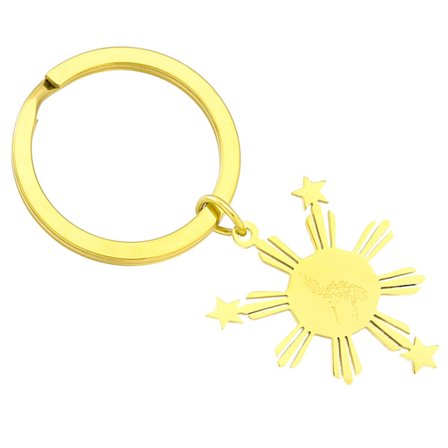 Filippinene Kart Nøkkelholder Perfekt Gave til Reisende og Nøkkelringsamlere