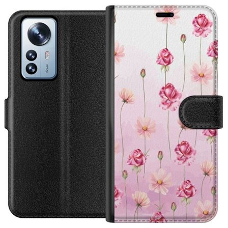 Yhteensopiva Lompakkokotelo Xiaomi 12 Pro Rose Petal Whisper