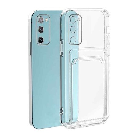 Samsung Galaxy S10 5G Case - Transparent Double Card Slot