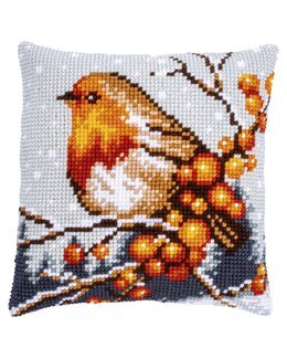 Broderipakke Pute Fugl - Vervaco