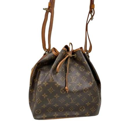 Louis Vuitton Vintage Pre-owned Petit Noe Monogram Taske Brun, Herre Vintage Tasker, Størrelse: ONE Size