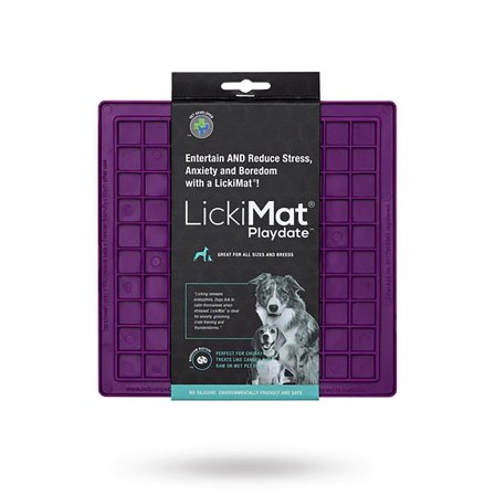 LickiMat - Lickimat Playdate Lila 20x20 cm