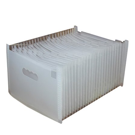 Kontor stående, udvidelig filorganiseringsmappe Flere lommer Dobbelt håndtag 13 lag/24 lag A4 dokumentmappe