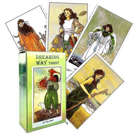Den nye tarotkortsamlingen Klassiske brettspill Fantasifullt orakel Divinasjonsspill med pdf-guidebok 78 kort Tt113 zdq