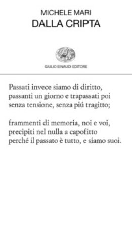 Dalla cripta Michele Mari