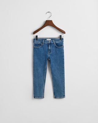 GANT - Slim fit jeans for barn mid blue