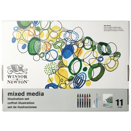 Winsor & Newton Mixed Media Illustration 11-set