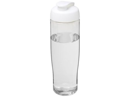 Vattenflaska fliplock klar/vit 700ml - Lyreco - Profilsortiment - Sport och fritid - Sportflaskor