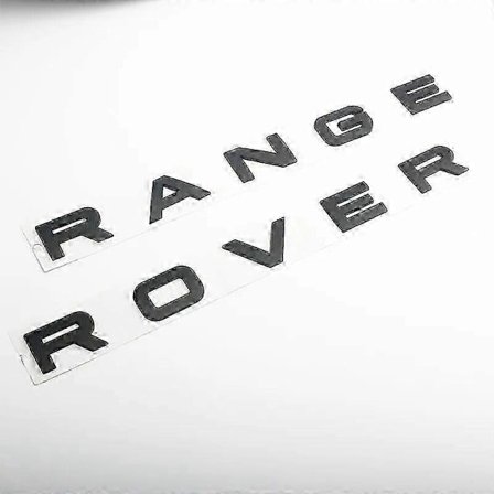 3D ABS Range Rover Logo Kirjaimet Auton Etukannen Takaluukun Tunnusmerkki Tarra Yhteensopiva l322 l320 Evoque Velar Sport Vouge Lisävarusteiden kanssa