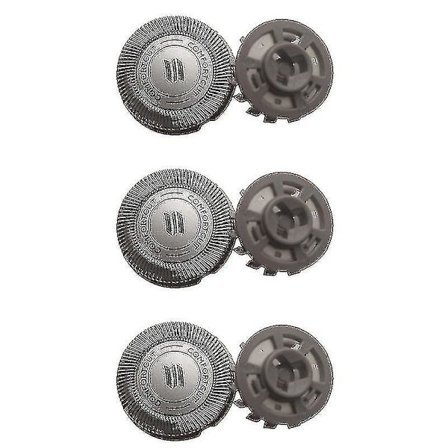 Kompatibel med Philips S1000 S1010 S1020 S1050 ersättningsrakhuvuden 3 stycken