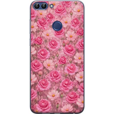 Yhteensopiva Puhelinkuori Huawei P smart Petal Reverie Blush Rose