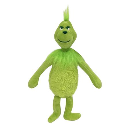 Grinch plys bamse jule Grinch kreativitet Grinch plys legetøj bamse til børn drenge og piger julegave [DB]