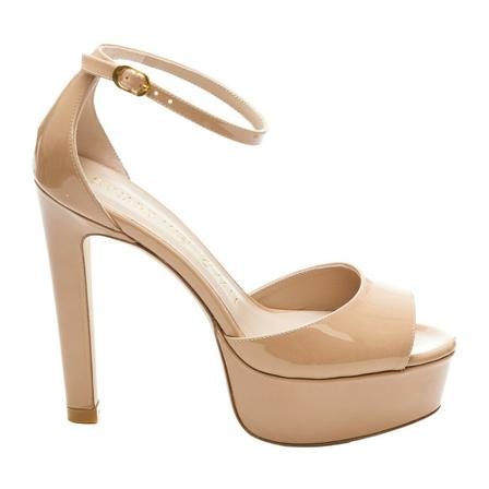 Stuart Weitzman Sandalen , Beige , Dames , Maat: 36 EU