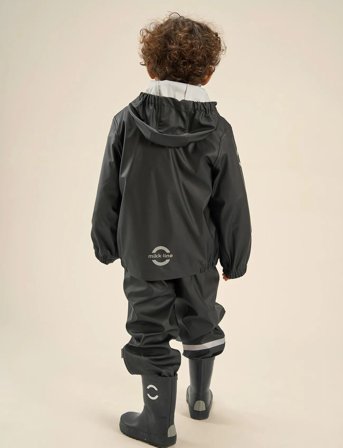 mikk-line Wellies Solid - Black - 25/16.5CM