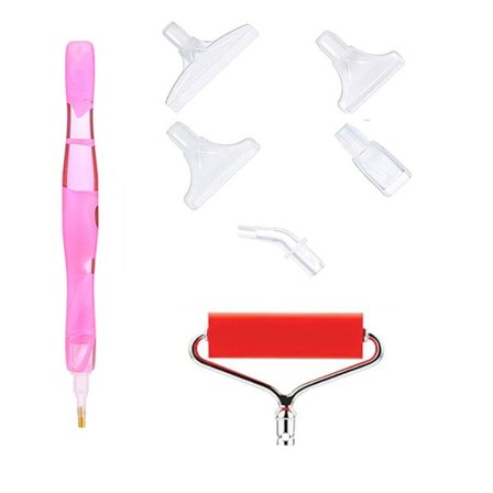 Diamond painting kynäkärkikynät PINK PINK