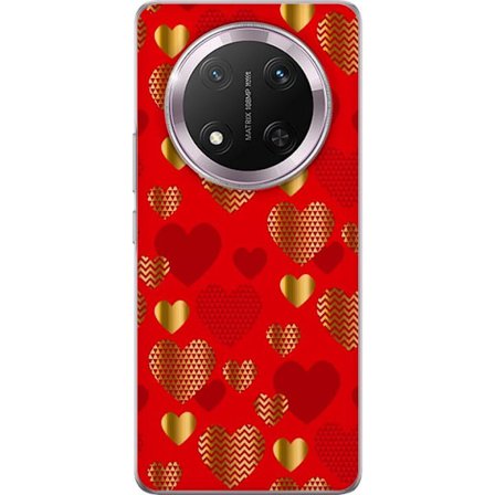 Kompatibelt Mobildeksel til Honor Honor Magic7 Lite GoldenHearts