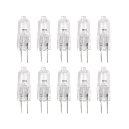 10 kpl, G4 Halogeenilamppu 12v 35w Nastalamppu Lämmin valkoinen