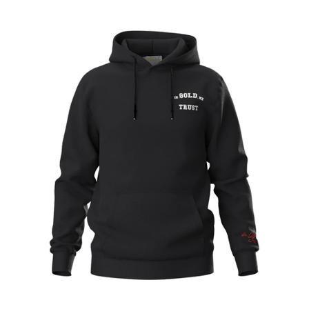 In Gold We Trust, Hoodies Zwart, Heren, Maat:XL