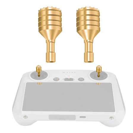 2 kpl:n kaukosäätimen ohjaussauva alumiiniseoksesta peukalorokki yhteensopiva DJI Mini 3 Pro -lennokin lisävarusteisiin