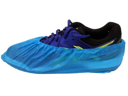 YIBON Skoskydd 15x41cm 35my Medium blå 100/fp - Lyreco - Skyddsutrustning - Engångskläder - Skoskydd