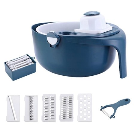 Manuell Potetskreller Gulrot Løk Rivjern Slitesterk Kjøkken Grønnsaks- og Frukthakker For Utendørs Piknik Husholdningskjøkken (FMY)