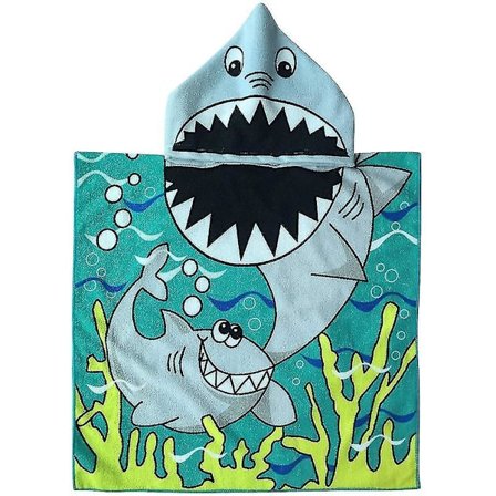 Hupullolliset pyyhkeet lapsille Poncho Ranta Uimapyyhe Puuvilla